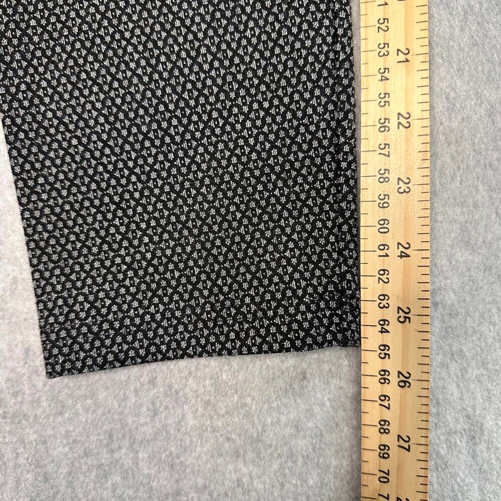 Loft Houndstooth Leggings Womens Black/White Pants Large High Waist Office Work - Picture 7 of 9